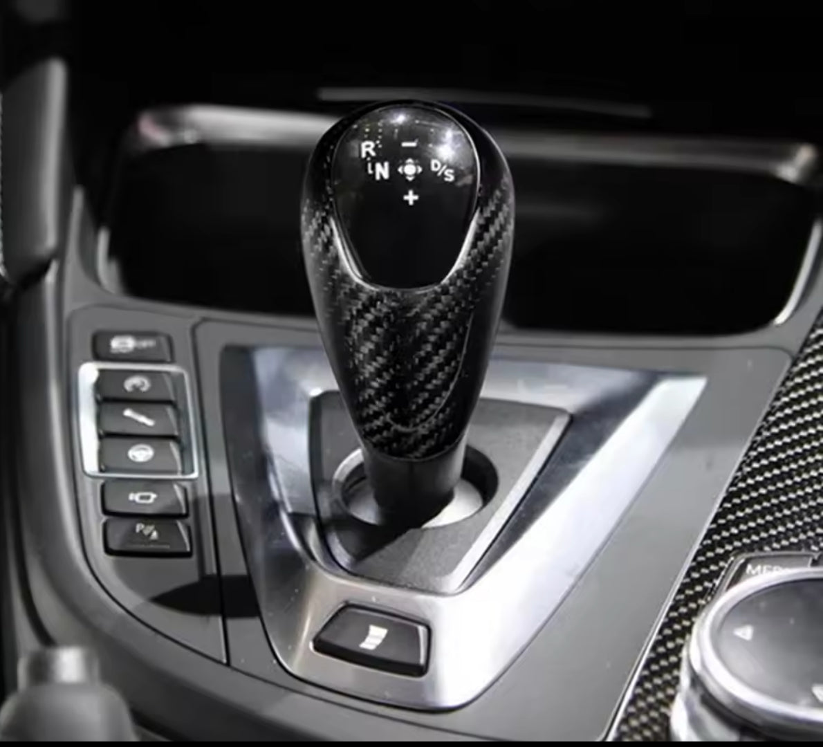 BMW M2/M3/M4 (F80 F82 F87) CARBON SCHALTHEBEL ABDECKUNG