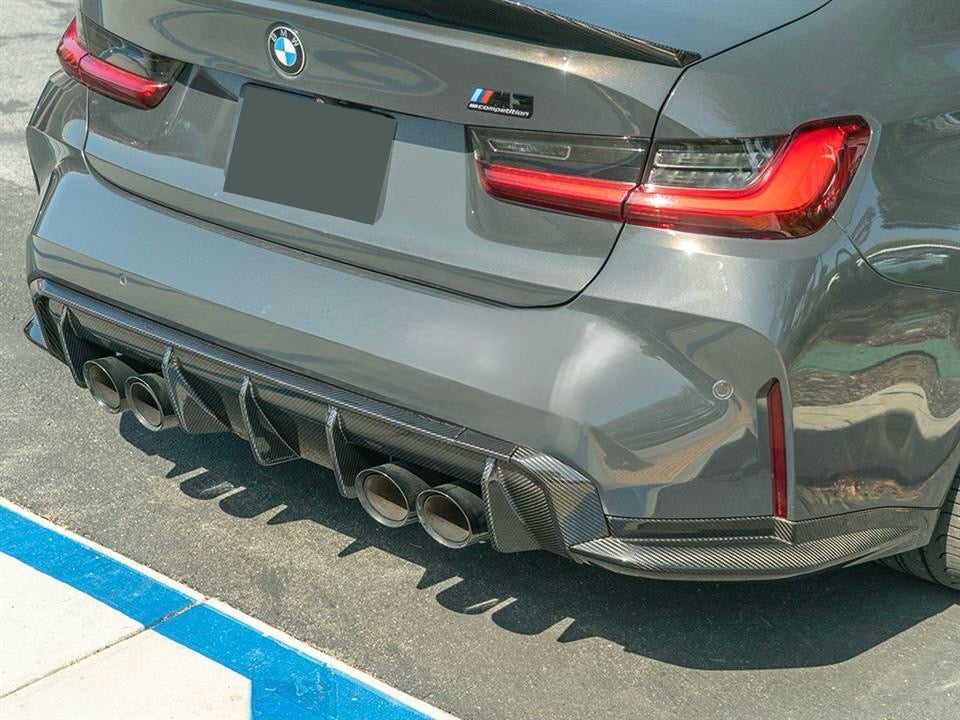 BMW M3/M4 G80/G81/G82 MP-STYLE CARBON HECKDIFFUSER