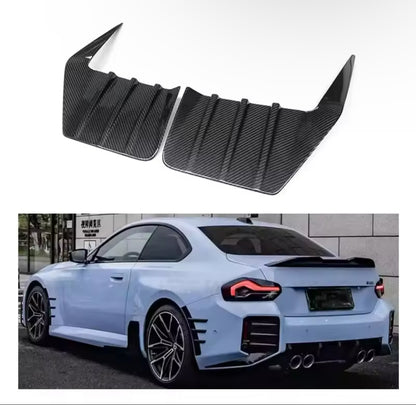 BMW M2/G87 - CARBON HECKSTOSSTANGE LUFTEINLASS GITTER