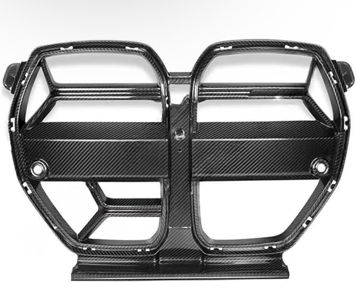 BMW M3/M4 ( G80 G82) CSL-STYLE CARBON FRONTGRILL NIEREN RAHMEN ABDECKUNG