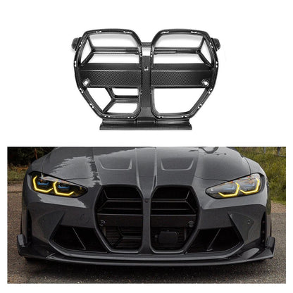 BMW M3/M4 ( G80 G82) CSL-STYLE CARBON FRONTGRILL NIEREN RAHMEN ABDECKUNG